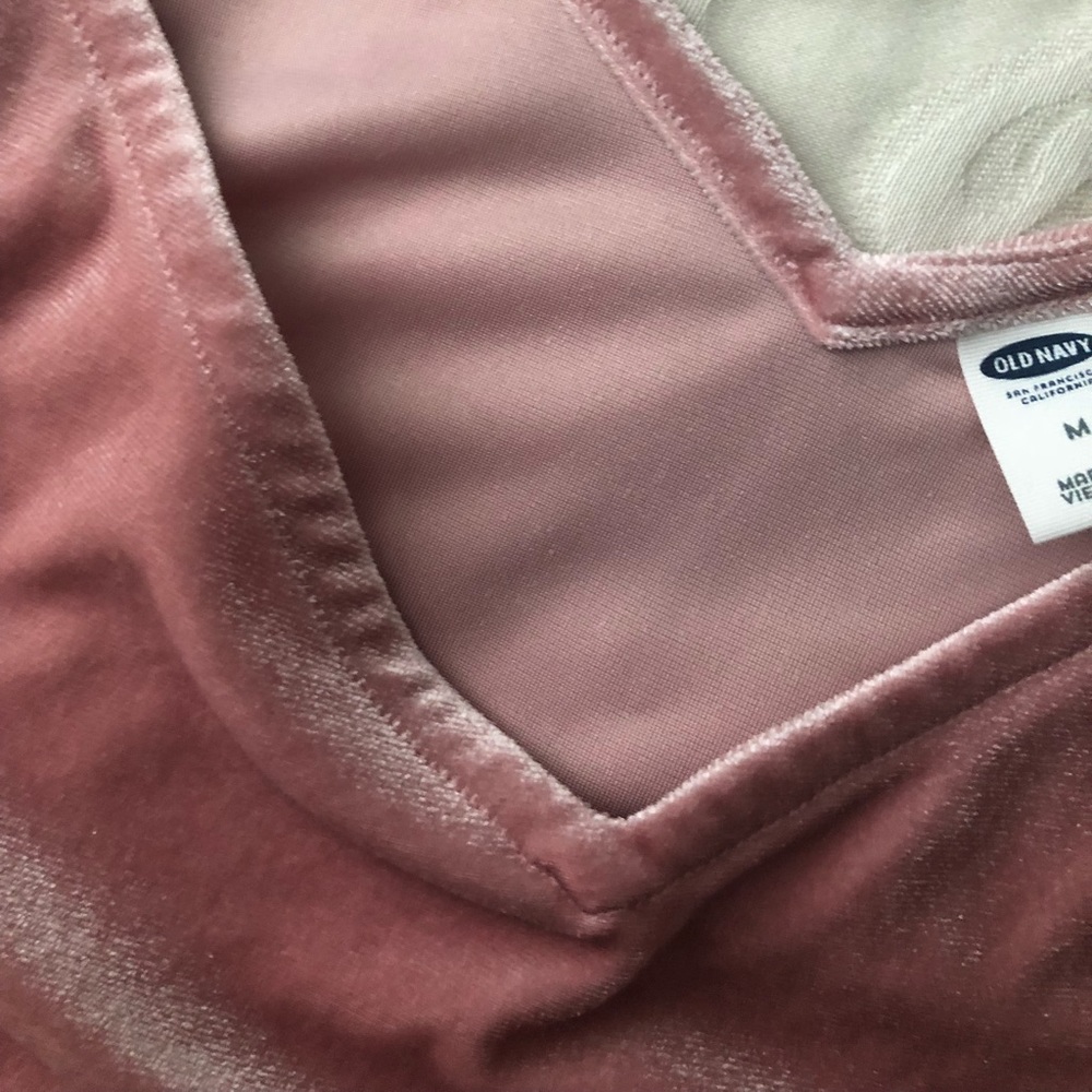PINK VELVET TANK TOP